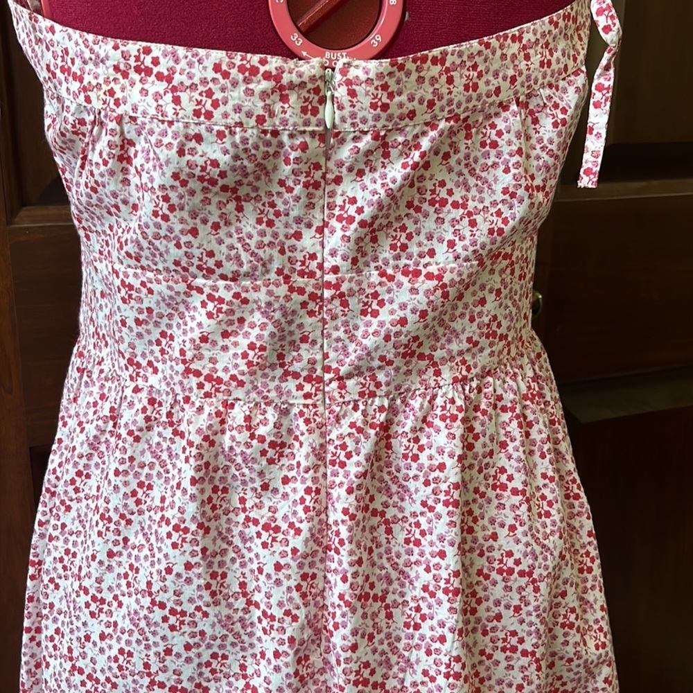 Passport NWT Pink/ Red Floral Print Sun Dress Size S - Picture 9 of 13